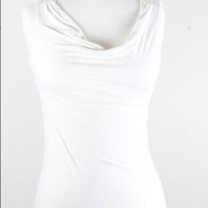 WHBM sleeveless cowl neck top